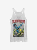 Marvel Black Widow Kick That Gun Womens Tank Top