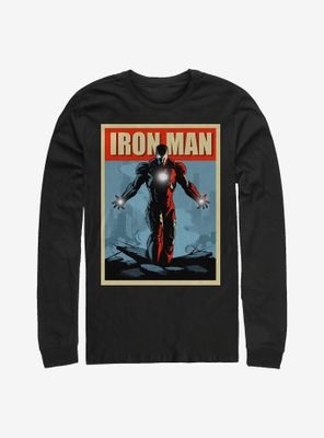Marvel Iron Man Unstoppable Long-Sleeve T-Shirt
