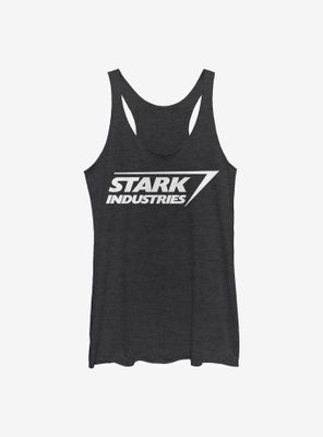 Marvel Iron Man Stark Logo Womens Tank Top