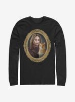 Marvel Captain Gold Frame Long-Sleeve T-Shirt