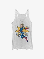 Marvel Captain Star Womens Tank Top