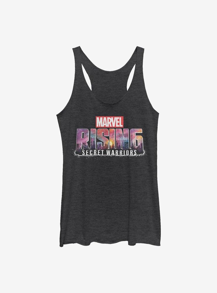 Marvel Secret Warriors Logo Womens Tank Top