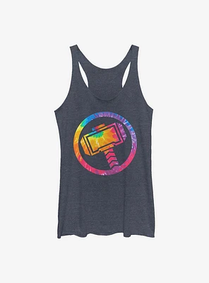 Marvel Thor Tie Dye Womens Tank Tops