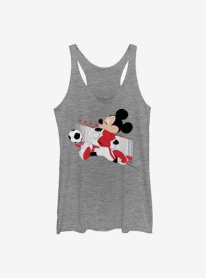 Disney Mickey Mouse Canada Kick Womens Tank Top