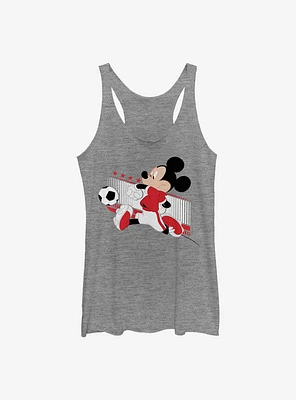 Disney Mickey Mouse Canada Kick Womens Tank Top