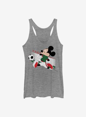 Disney Mickey Mouse Mexico Kick Womens Tank Top