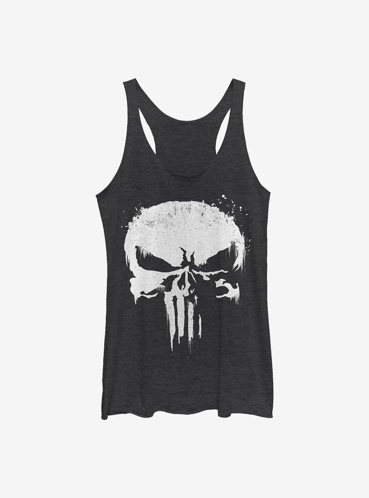 Marvel Punisher Whiteout Womens Tank Top