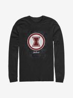 Marvel Black Widow Hex Long-Sleeve T-Shirt