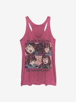 Marvel Black Widow Panels Womens Tank Top