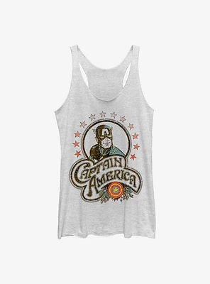 Marvel Captain America Hippy Womens Tank Top