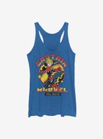 Marvel Captain Cap Womens Tank Top