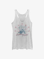 Marvel Captain Retro Cap Womens Tank Top