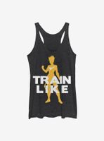 Marvel Captain Silhouette Womens Tank Top