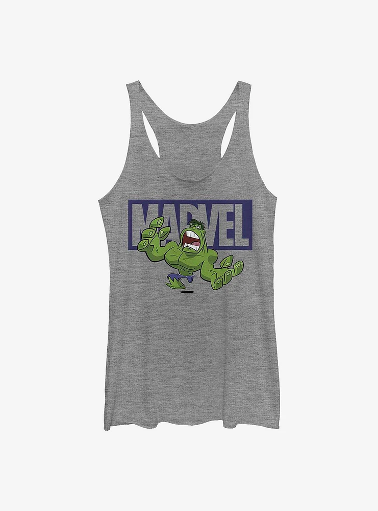 Marvel Hulk Brick Womens Tank Top
