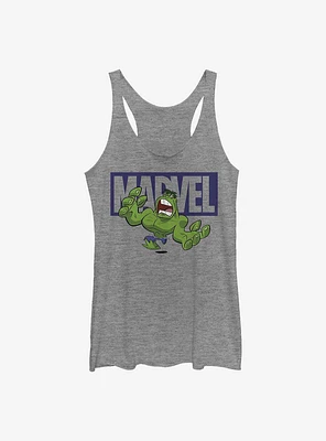 Marvel Hulk Brick Womens Tank Top