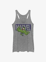 Marvel Hulk Brick Womens Tank Top