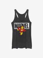 Marvel Iron Man Brick Womens Tank Top