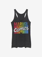 Marvel Spectrum Logo Womens Tank Top