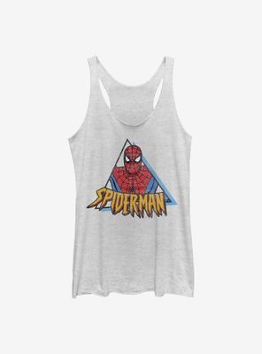 Marvel Spider-Man Triangle Womens Tank Top