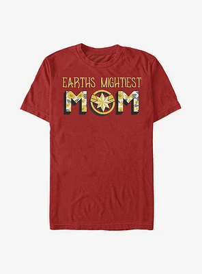 Marvel Captain Earths Mightiest Mom Crew Sweatshirt