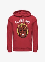 Marvel Fantastic Four Flame On Hoodie