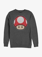 Nintendo Mario Power Up Crew Fleece Sweatshirt