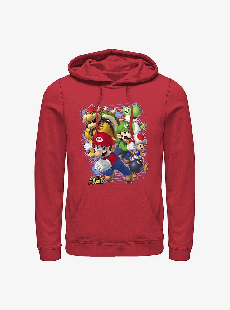 Nintendo Mario Blast Out Hoodie