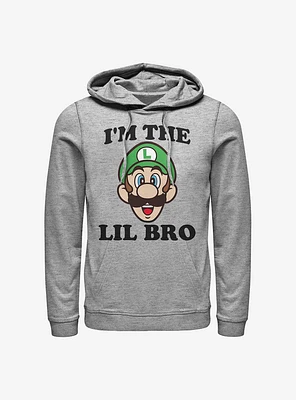 Nintendo Mario Luigi I'm The Lil Bro Hoodie