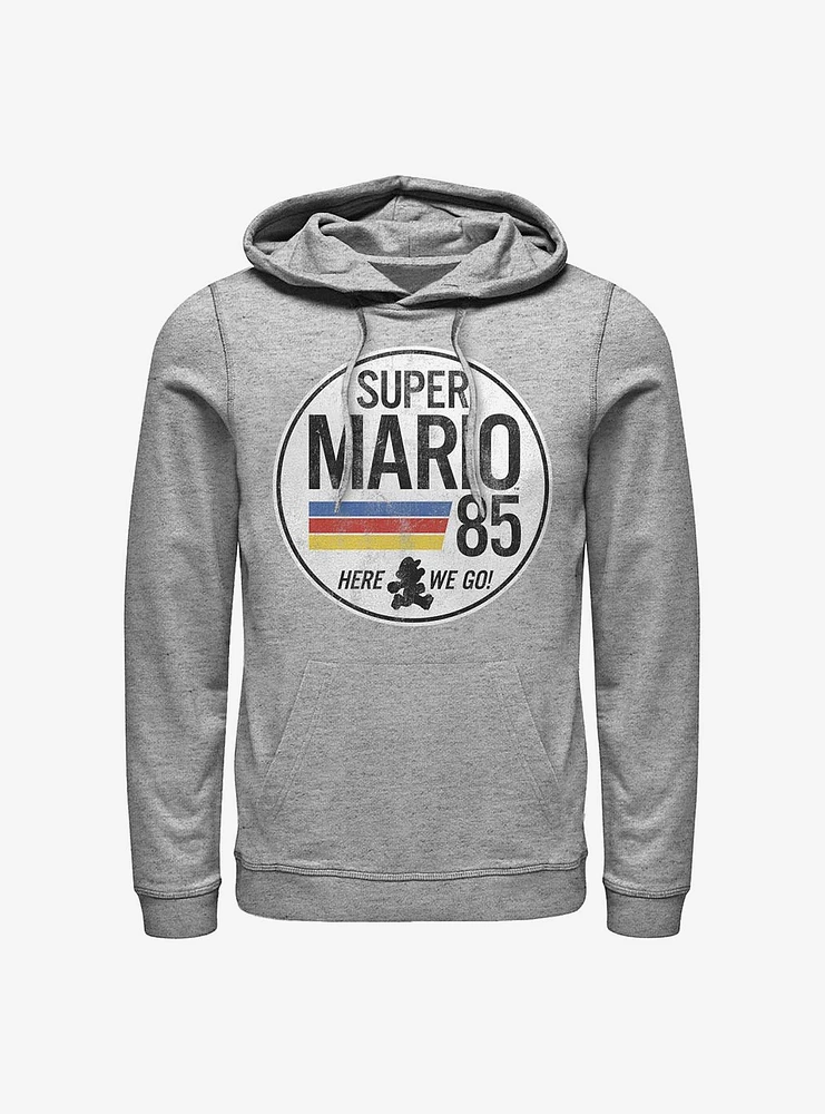 Nintendo Mario Here We Go Hoodie