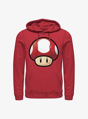 Nintendo Mario Red Mushroom Hoodie