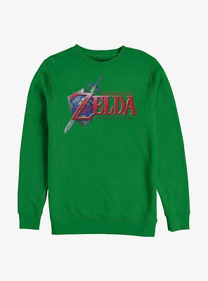 Nintendo Zelda Hey Ocarina Crew Sweatshirt