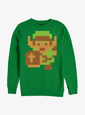 Nintendo Zelda Original Link Crew Sweatshirt