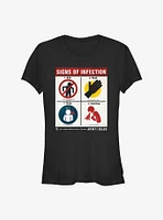 Army Of The Dead Signs Infection Girls T-Shirt