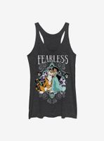 Disney Aladdin Courageous Jasmine Womens Tank Top