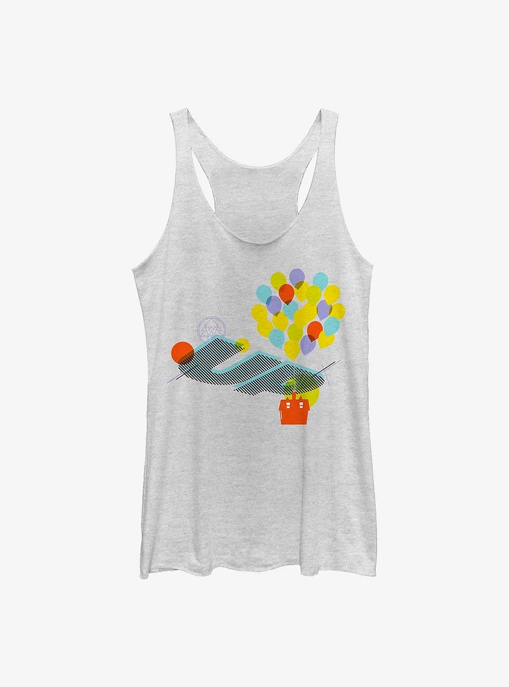 Disney Pixar Up Color Pop Womens Tank Top