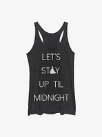 Disney Cinderella Let's Stay Up Womens Tank Top
