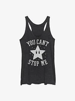 Super Mario Can't Stop Womens Tank Top