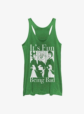 Disney Villains Bad Fun Womens Tank Top