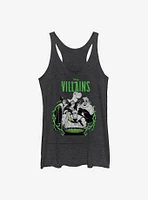 Disney Villains Lockup Womens Tank Top