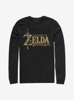 The Legend Of Zelda Breath Logo Long-Sleeve T-Shirt