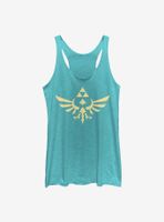 The Legend Of Zelda Triforce Womens Tank Top