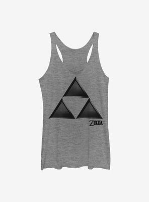 The Legend Of Zelda Triforce Tone Womens Tank Top