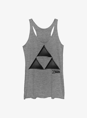 The Legend Of Zelda Triforce Tone Womens Tank Top