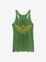 The Legend Of Zelda Ugly Sweater Triforce Womens Tank Top