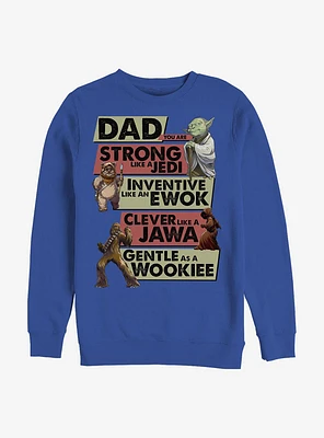 Star Wars Alien Dad Crew Sweatshirt