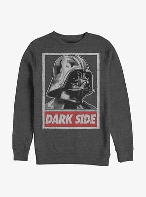 Star Wars Darth Vader Dark Side Poster Crew Sweatshirt
