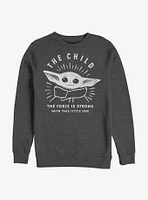 Star Wars The Mandalorian Child Little One Crew Sweatshirt