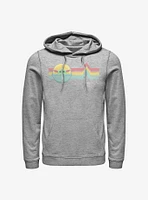 Star Wars The Mandalorian Rainbow Child Hoodie