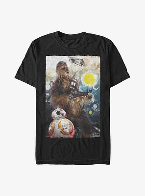 Star Wars: The Force Awakens Starry Chewie T-Shirt