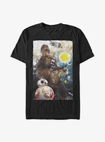 Star Wars: The Force Awakens Starry Chewie T-Shirt